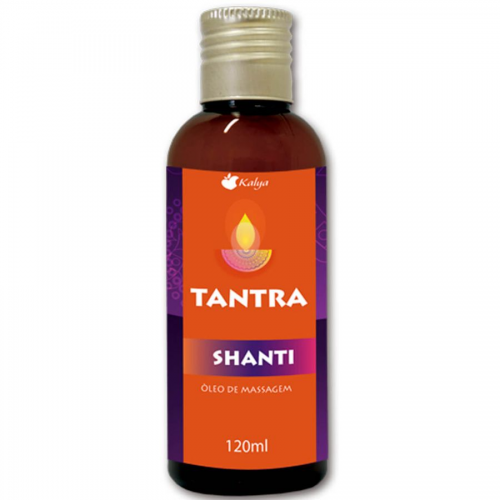 Tantra Shanti Óleo Vegetal para Massagem Tântrica com Ylang - Aroma Afrodisíaco