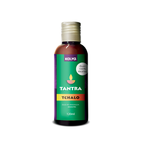 Tantra Tchalo óleo massagem tântrica 100% Vegetal Kamasutra 120ml