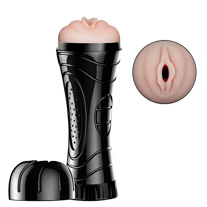 Masturbador Lanterna Mini: Formato de Vagina Realista para Prazer Masculino