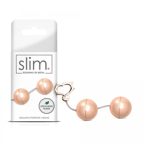 Bolinhas de Pompoar 3,4cm (95g) - Ginástica Pélvica Intensa