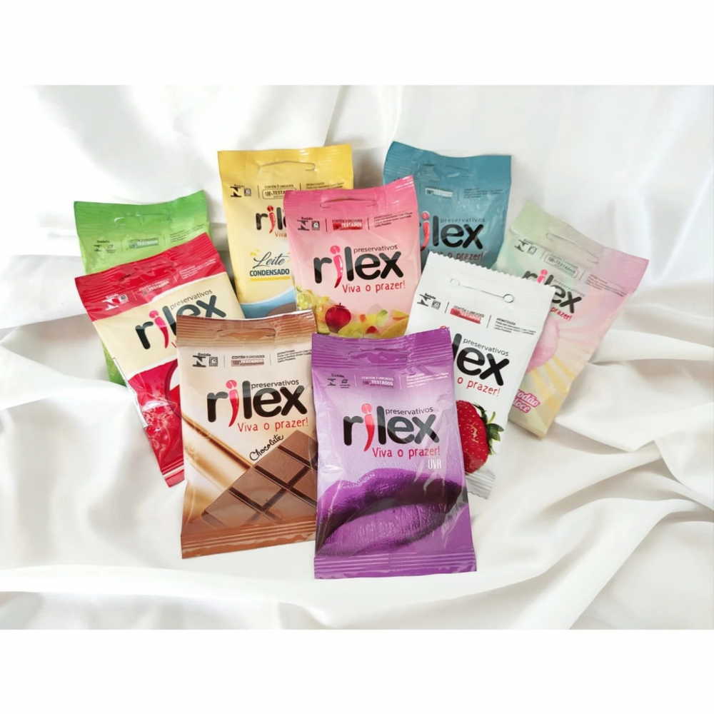 Preservativo Rilex 52mm Sabores - Escolha o Seu (01 pacote contém 3 unidades)
Por que se contentar com o básico quando você pode ter segurança máxima e um sabor especial para cada ocasião? Preservativo Rilex 52mm Sabores - Escolha o Seu (01 pacote contém 3 unidades)