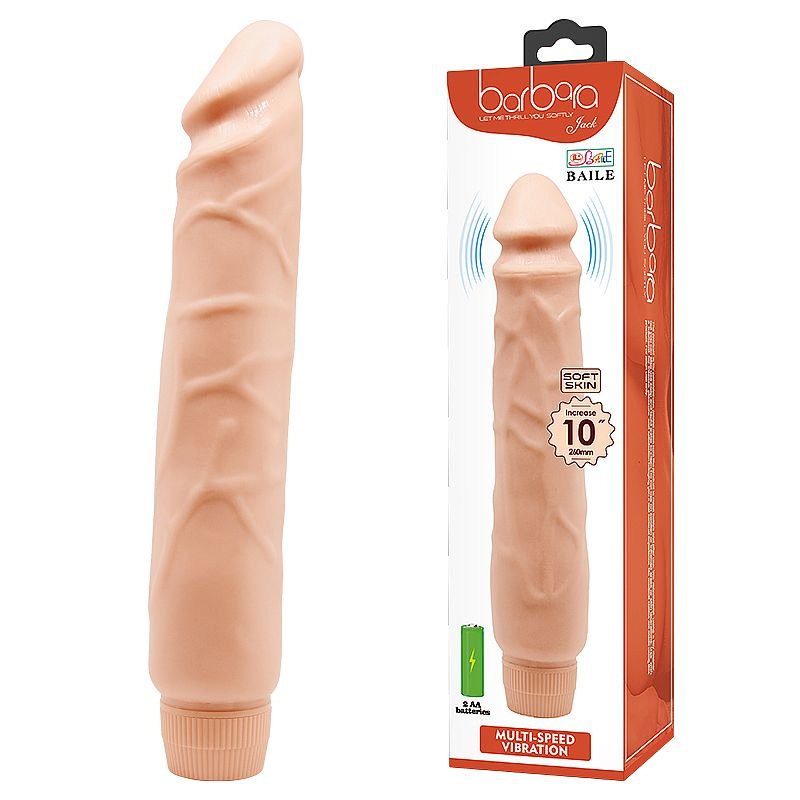 Prótese com Vibrador Realístico Jack 25,5cm x 4,9cm - Baile
Por que escolher entre o realismo de uma prótese e a potência de um vibrador quando você pode ter o melhor dos dois mundos? Prótese com Vibrador Realístico Jack 25,5cm x 4,9cm - Baile