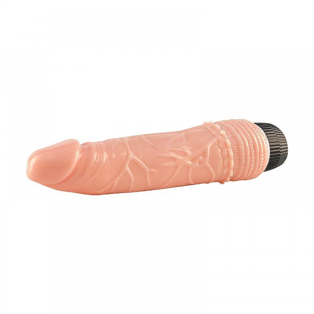 Pênis Realístico com Vibrador – 19 cm × 4,3 cm, Multi-Velocidade, Silicone TPE Descubra sensações intensas com o Pênis Realístico Vibratório. Pênis Realístico com Vibrador – 19 cm × 4,3 cm, Multi-Velocidade, Silicone TPE