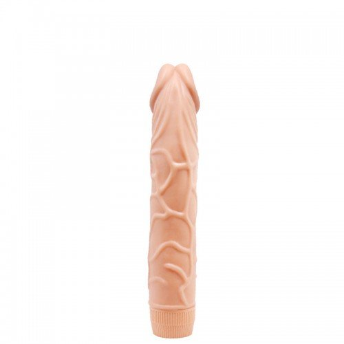 Prótese Realística  com Vibrador 22,5 cm de comprimento e 4,5 cm de diâmetro - Glande e Veias Prótese Realística  com Vibrador 22,5 cm de comprimento e 4,5 cm de diâmetro - Glande e Veias