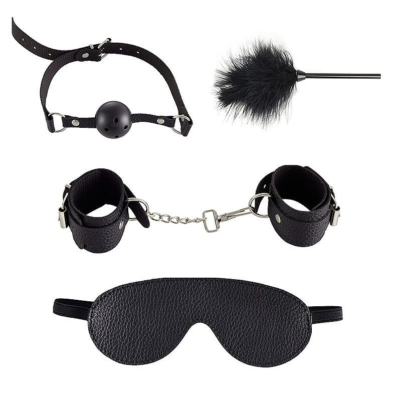 Kit Sado BDSM 4 Peças com Algema e Venda para Iniciantes
Liberte suas fantasias mais secretas e explore os excitantes limites do prazer com o Kit Sado Erótico Bandage 4. Kit Sado BDSM 4 Peças com Algema e Venda para Iniciantes