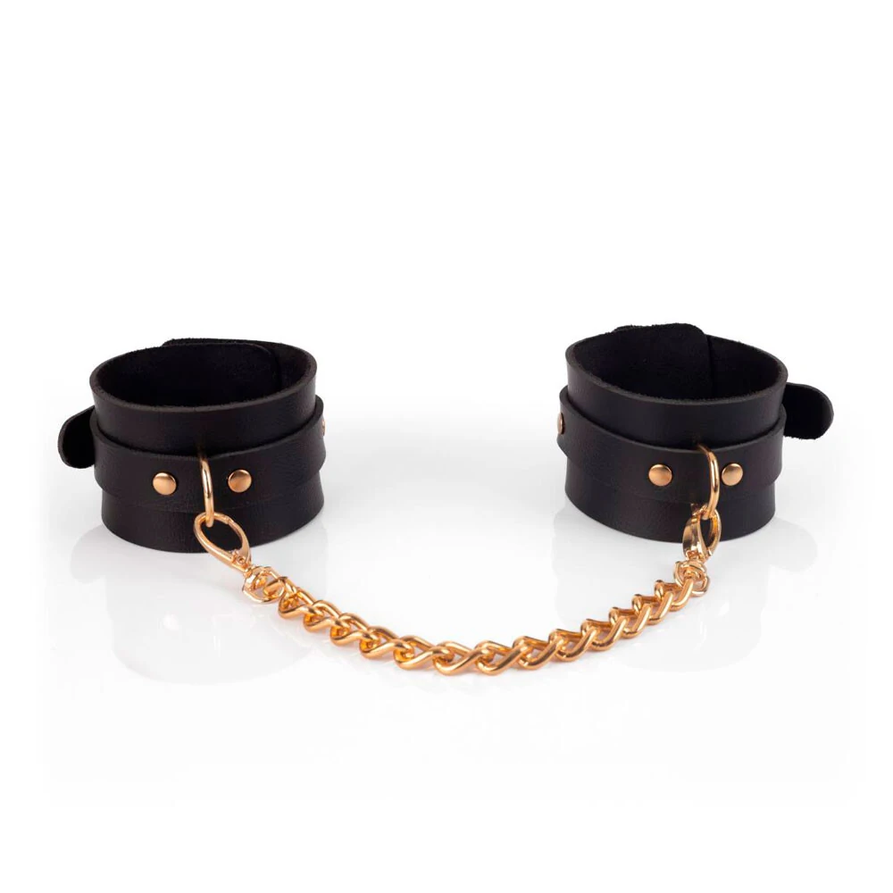 Algemas BDSM Bracelete Gold - Corrente Dourada 23cm