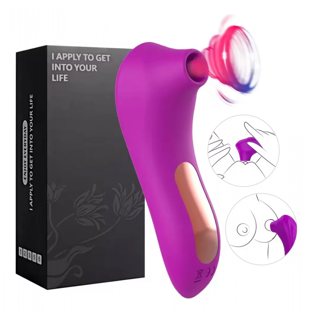 Sugador e Vibrador Ponto G Recarregável - 10 Modos de Prazer
Por que escolher entre a estimulação externa e a interna quando você pode ter o melhor dos dois mundos de uma só vez? Sugador e Vibrador Ponto G Recarregável - 10 Modos de Prazer