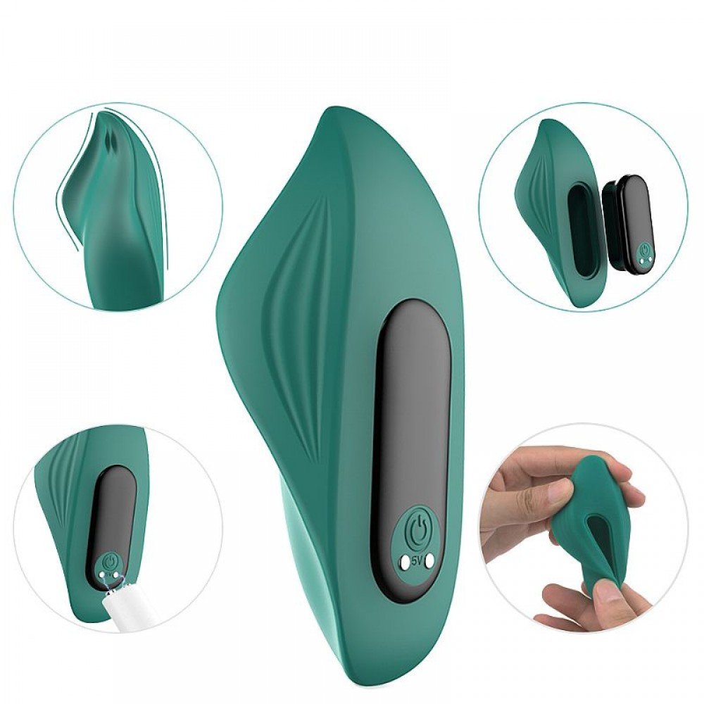 Vibrador de Calcinha Manta 9cm 9 Modos com Controle Remoto - Resistente à Água Eleve sua intimidade com o Vibrador de Calcinha Manta, um sex toy moderno, sofisticado e tecnológico que cabe na sua bolsa e na sua rotina. Vibrador de Calcinha Manta 9cm 9 Modos com Controle Remoto - Resistente à Água