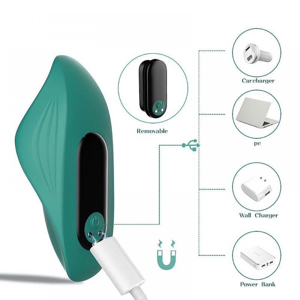 Vibrador de Calcinha Manta 9cm 9 Modos com Controle Remoto - Resistente à Água Eleve sua intimidade com o Vibrador de Calcinha Manta, um sex toy moderno, sofisticado e tecnológico que cabe na sua bolsa e na sua rotina. Vibrador de Calcinha Manta 9cm 9 Modos com Controle Remoto - Resistente à Água