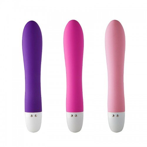 Vibrador Ponto G em Silicone – 7 Modos, Recarregável USB, Resistente à Água, Cores Sortidas