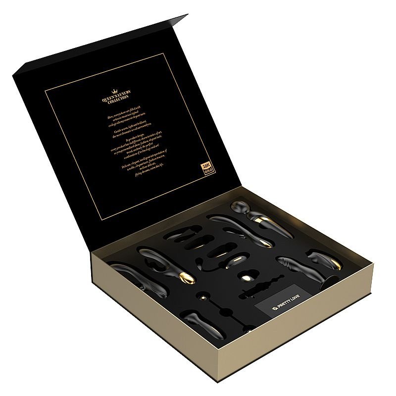 Kit QueenS Luxury 12 Peças Pretty Love - A Coleção Imponente de Prazer e Exclusividade
O Manifesto do Prazer de Elite: Kit QueenS Luxury, Uma Coleção Imponente
O prazer é um direito, e quando se trata de intimidade, você merece o extraordinário Kit QueenS Luxury 12 Peças Pretty Love - A Coleção Imponente de Prazer e Exclusividade