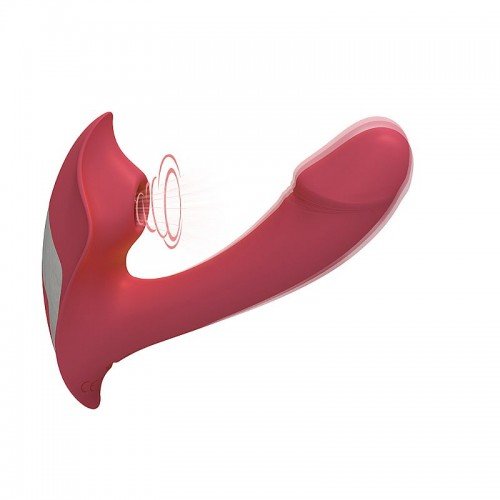 Vibrador Ponto G & Clitóris Heart of Ocean – 9 Modos de Vibração + 9 Modos de Pulsação, Silicone Recarregável, Resistente à Água