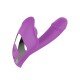 Vibrador Ponto G & Clitóris Heart of Ocean – 9 Modos de Vibração + 9 Modos de Pulsação, Silicone Recarregável, Resistente à Água