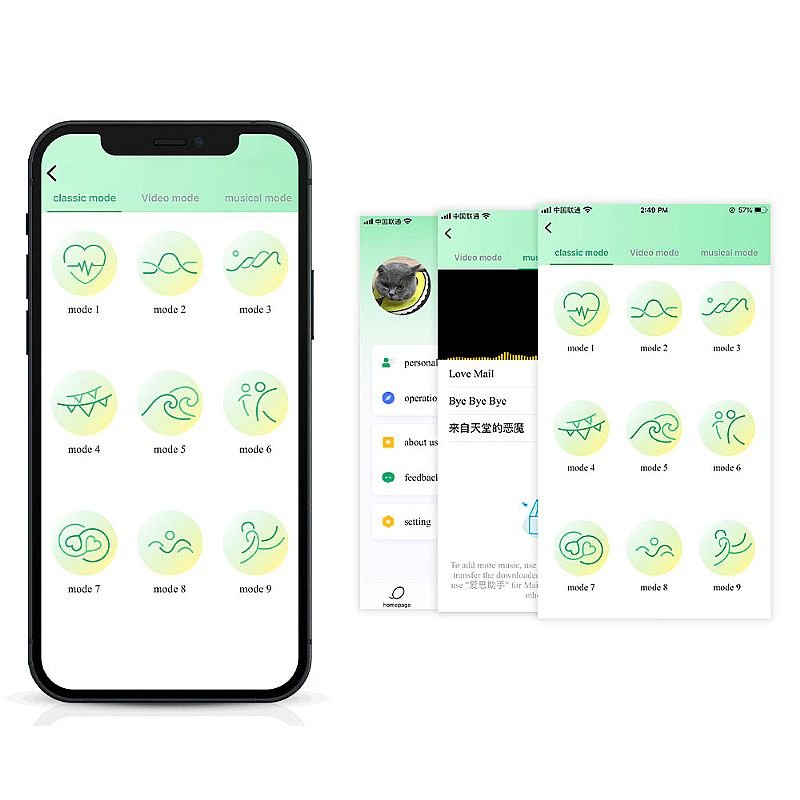 Vibrador de Calcinha Recarregável – 9 Modos via Bluetooth, Controle por App Android/iOS