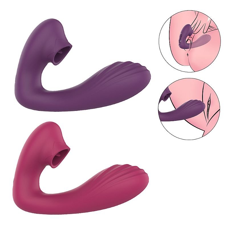 Vibrador de Ponto G e Clitóris: 5 Modos de Vibração e Estímulo da Língua Experimente um novo patamar de prazer com o Vibrador de Ponto G e Clitóris, um massageador inovador projetado para proporcionar estímulos intensos e novas sensações. Vibrador de Ponto G e Clitóris: 5 Modos de Vibração e Estímulo da Língua