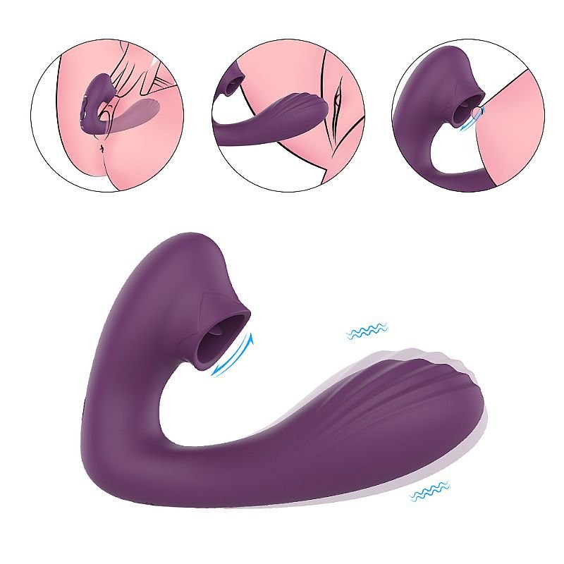 Vibrador de Ponto G e Clitóris: 5 Modos de Vibração e Estímulo da Língua Experimente um novo patamar de prazer com o Vibrador de Ponto G e Clitóris, um massageador inovador projetado para proporcionar estímulos intensos e novas sensações. Vibrador de Ponto G e Clitóris: 5 Modos de Vibração e Estímulo da Língua