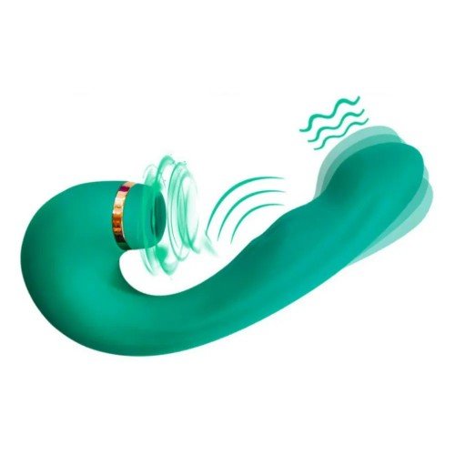 Sugador e Vibrador 3 em 1 - 17cm - 20 Modos - Vibração, Pulsação e Ondas de Pressão Sugador e Vibrador 3 em 1 - 17cm - 20 Modos - Vibração, Pulsação e Ondas de Pressão