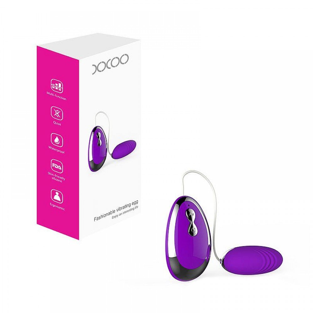 Vibrador Bullet com controle com fio Xocoo