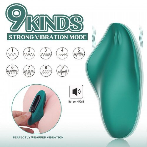 Vibrador de Calcinha Manta 9cm 9 Modos com Controle Remoto - Resistente à Água