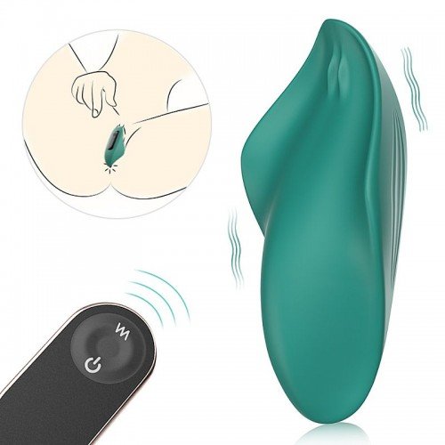 Vibrador de Calcinha Manta 9cm 9 Modos com Controle Remoto - Resistente à Água