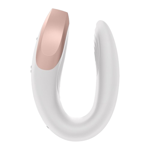 Vibrador de Casal Satisfyer Double Love - 8,6 cm x 5,7 cm - 10 Modos e Controle Remoto App
Satisfyer Double Love: Vibração Poderosa e Luxuosa para o Prazer a Dois
O Satisfyer Double Love é o vibrador de casal perfeito para impressionar e intens Vibrador de Casal Satisfyer Double Love - 8,6 cm x 5,7 cm - 10 Modos e Controle Remoto App