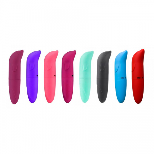 Vibrador Golfinho 6cm 1 Modo Liso - Ponto G e Clitóris (Cor Aleatória) Vibrador Golfinho 6cm 1 Modo Liso - Ponto G e Clitóris (Cor Aleatória)