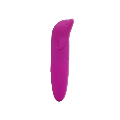 Vibrador Ponto G Golfinho Liso com Pilha AA | Fiamor