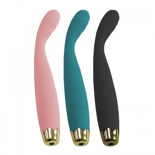 Vibrador de Ponto G A pequena coroa Recarregável com 7 Modos de Vibração e 3 Intensidades