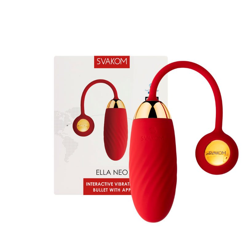 Vibrador Interativo Ella Neo - 11 Modos, Controle por App e Ponto G - 21,5 cm x 3,3 cm
Vibrador Ella Neo: Prazer Sofisticado e Conectado por Aplicativo
O Ella Neo é um vibrador interativo que representa a mais sofisticada tecnologia para o seu Vibrador Interativo Ella Neo - 11 Modos, Controle por App e Ponto G - 21,5 cm x 3,3 cm